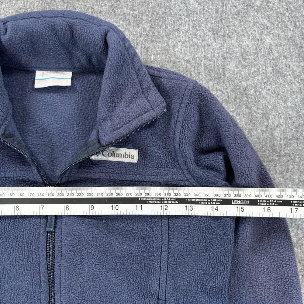 Columbia Boys Steens Mountain II Fleece Jacket WB6760 Navy Blue XXS 4/5